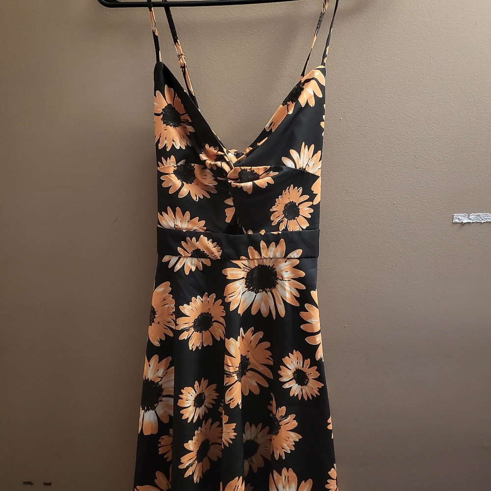 Shein Sunflower dress
